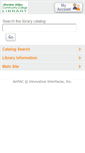 Mobile Screenshot of library.morainevalley.edu