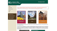 Desktop Screenshot of jobs.morainevalley.edu